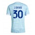 Juventus Jonathan David #30 Borte Drakt 2025-26 Kortermet